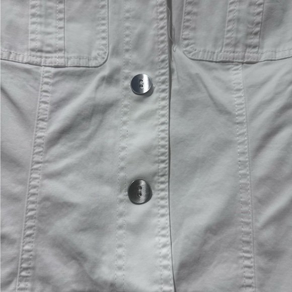 NWT whbm casual white jacket. Sz 8 - Picture 7 of 13